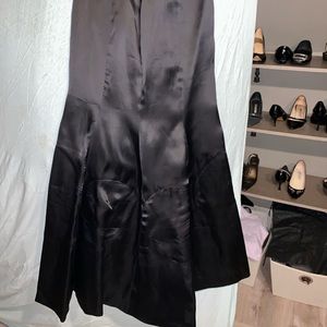 B Michael full length trumpet skirt